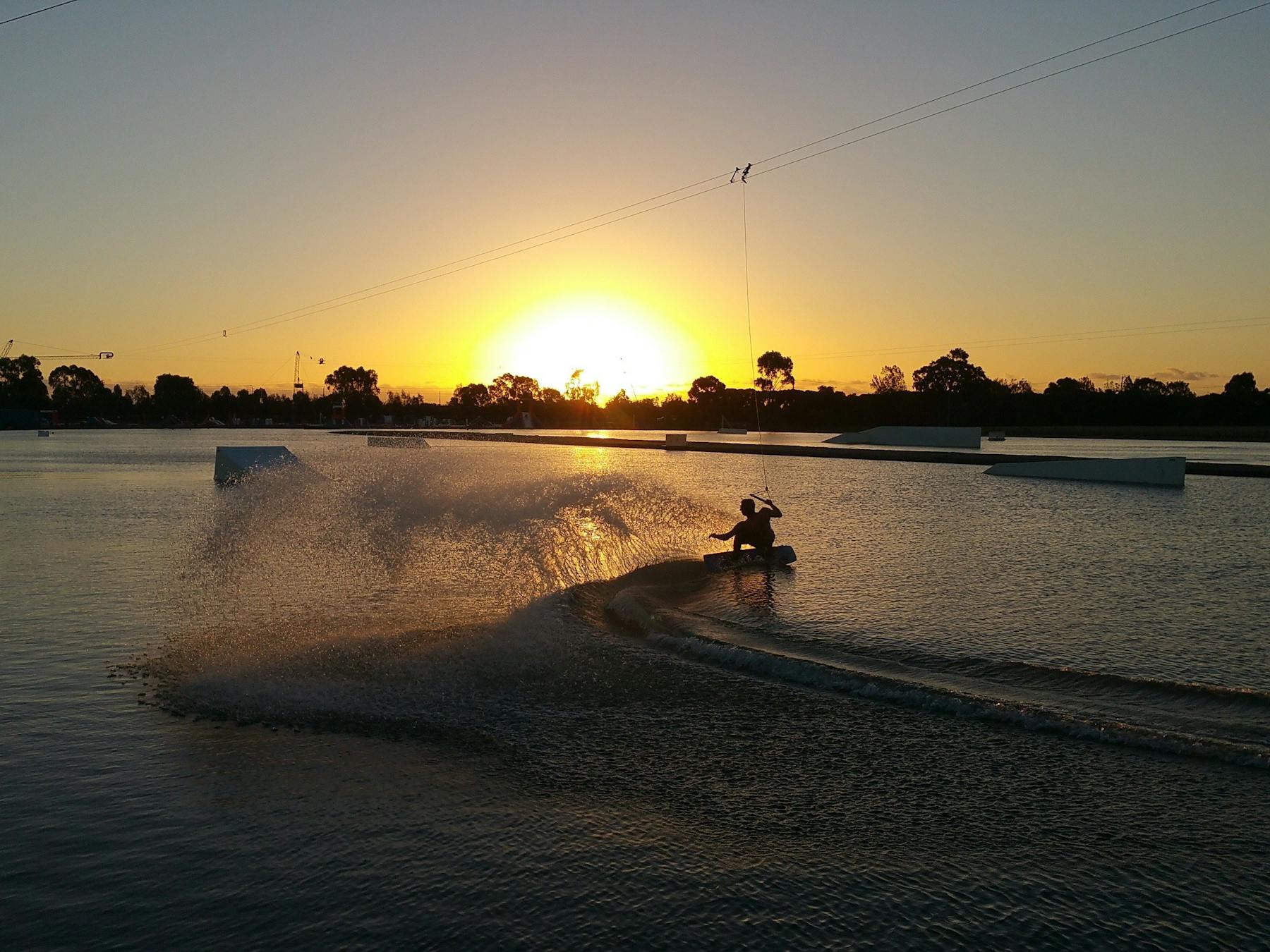Melbourne Cable Park Sunset