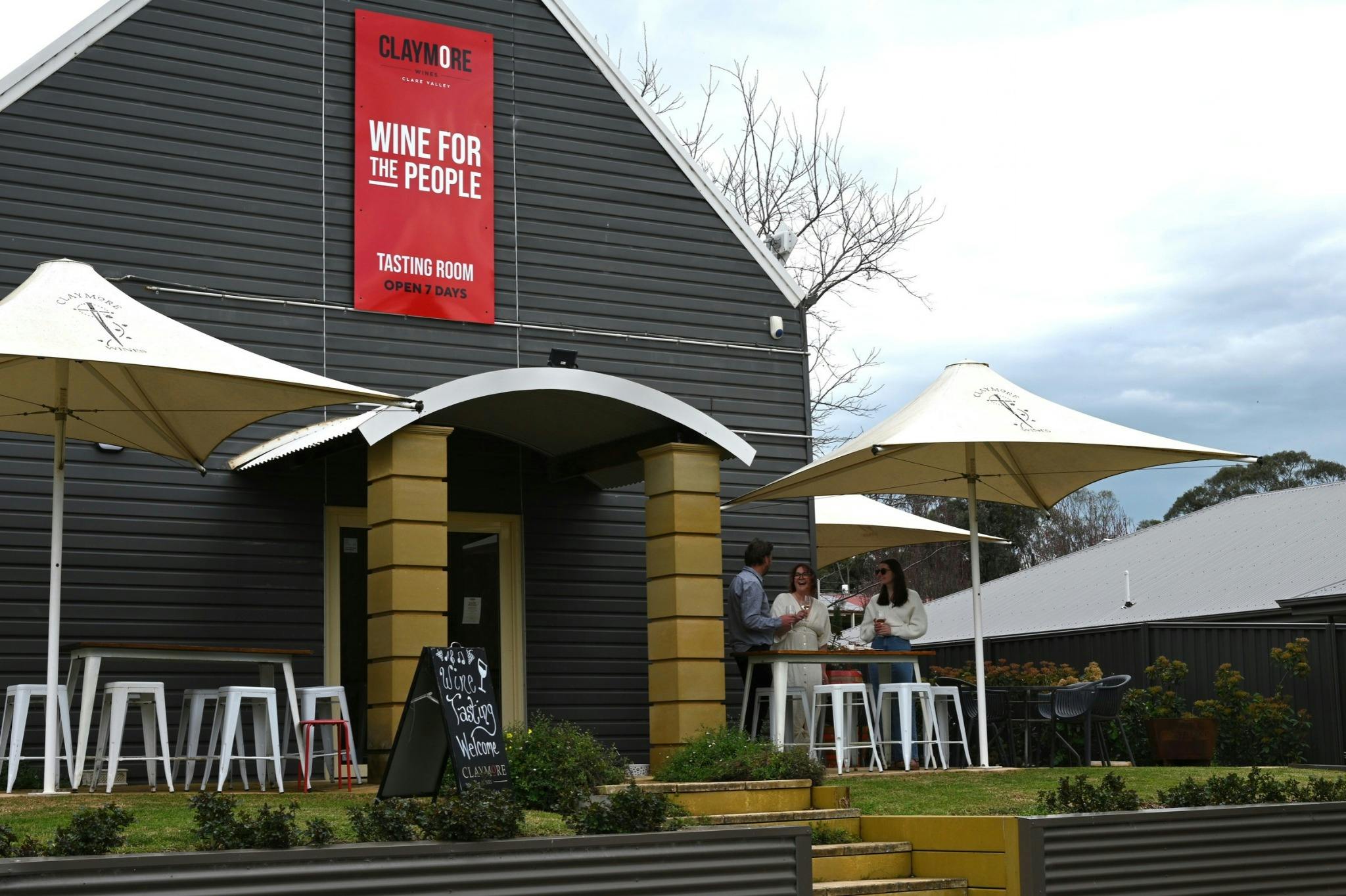 Outside Cellar Door