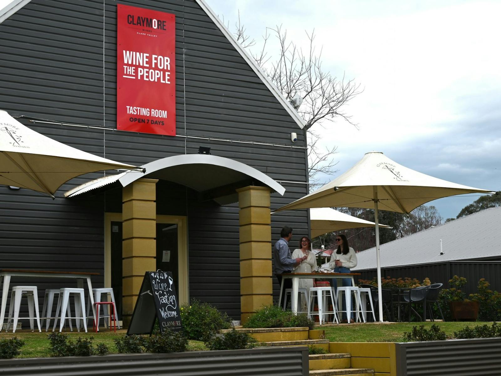 Outside Cellar Door