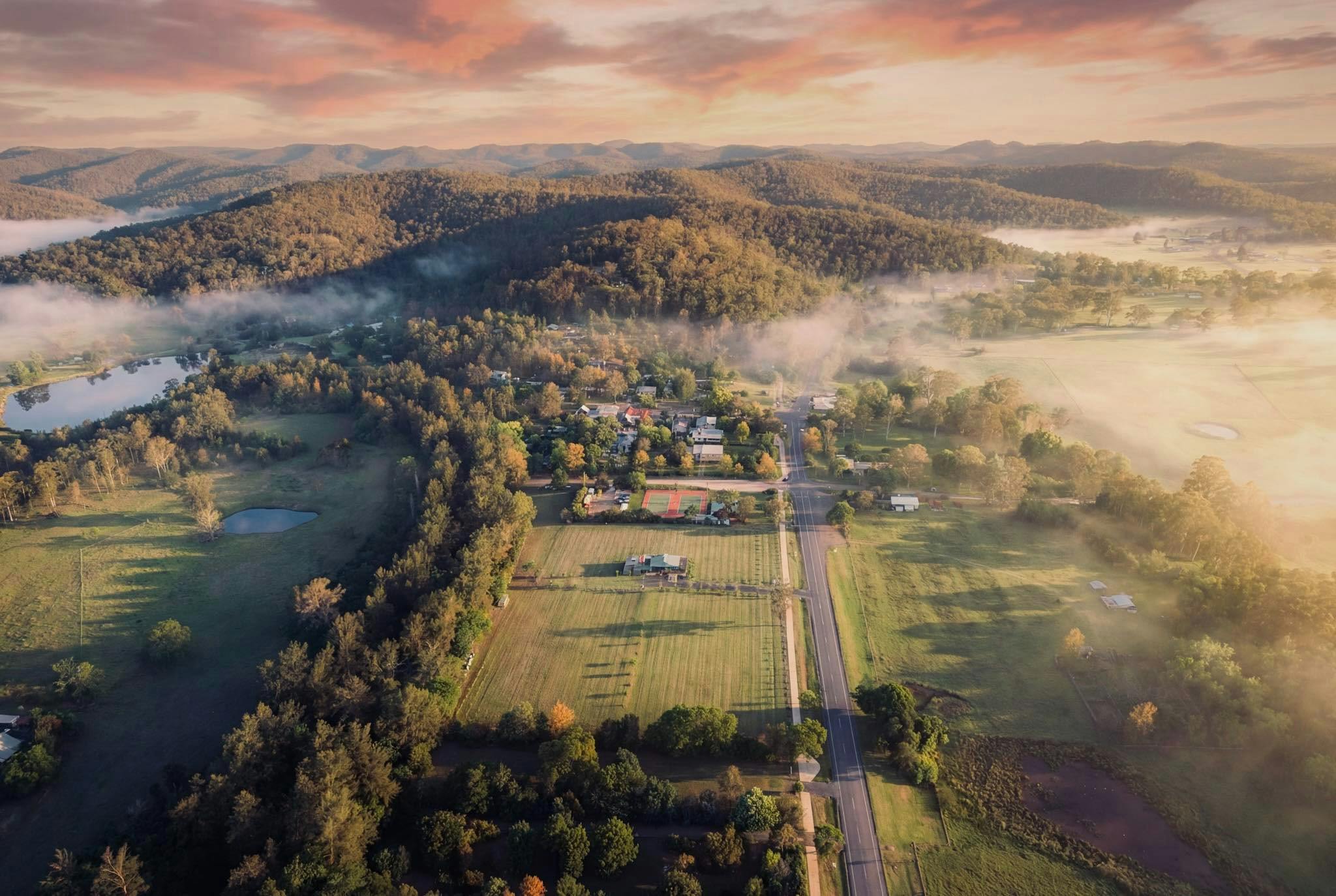 Wollombi Village by Euan Wilcox