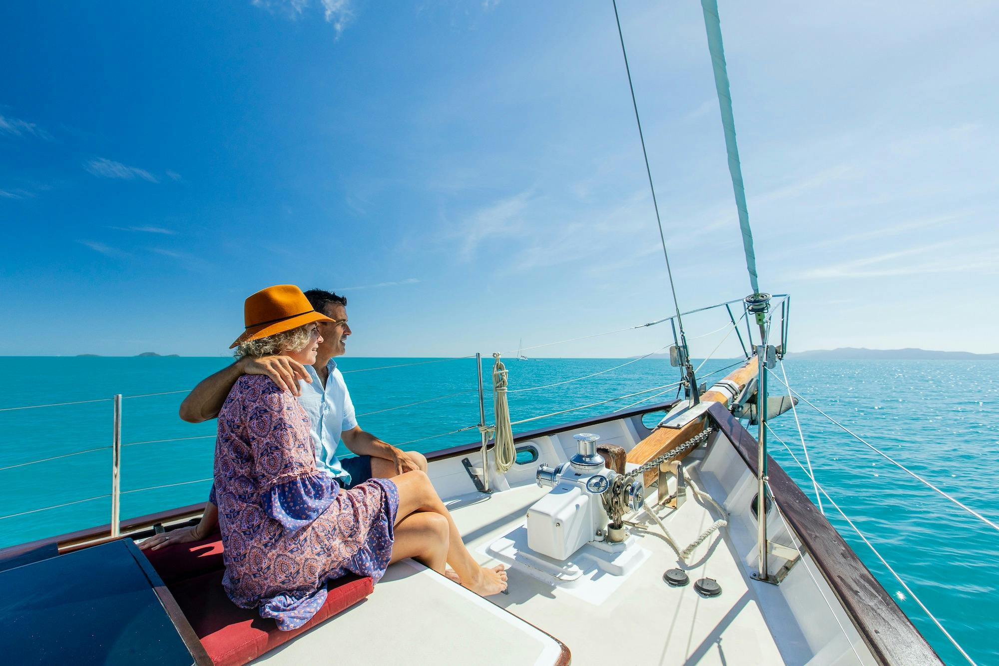 Lady Enid Sailing adults only premium day sailing Whitsunday tours
