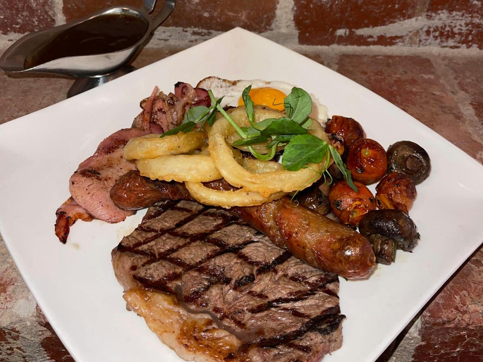 picture of a steak dinner