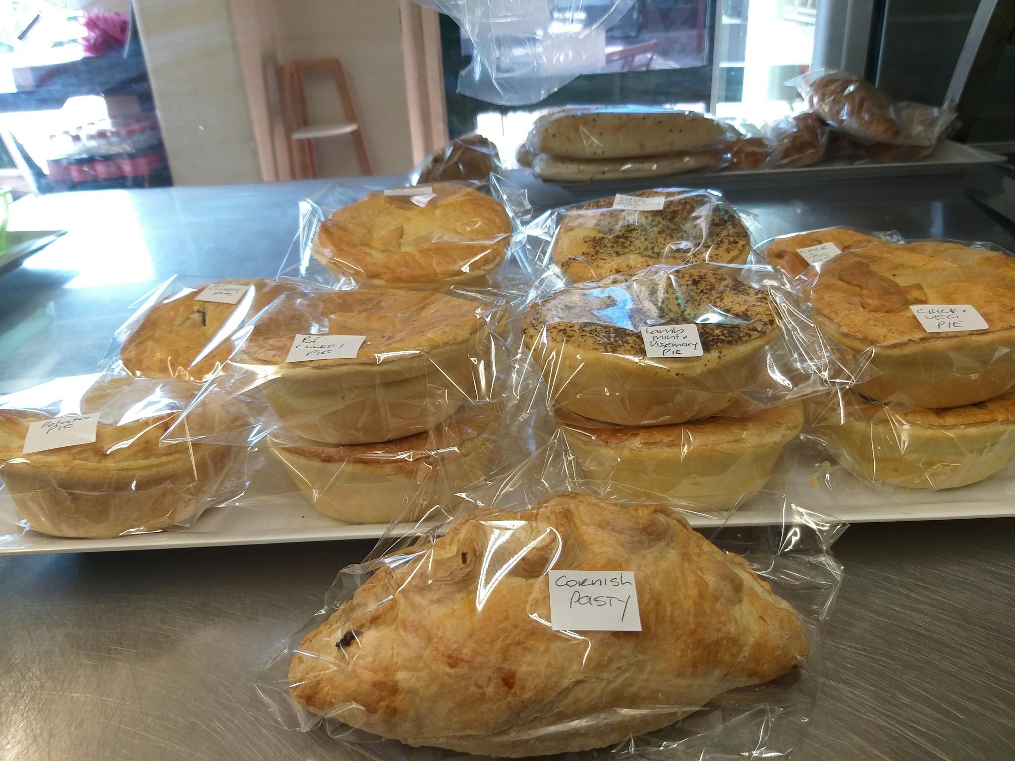 Assorted Pies and Pasties