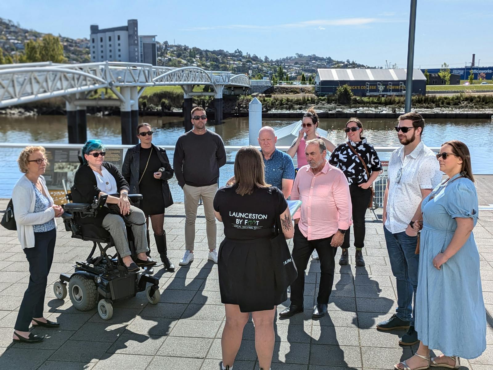 Group on tour