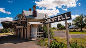 Historic Railway Station in Grenfell NSW