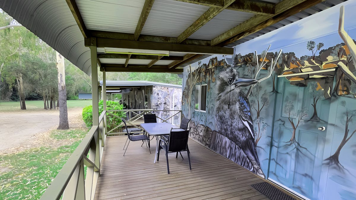 Spacious decks on all cabins to experience the natural surrounds