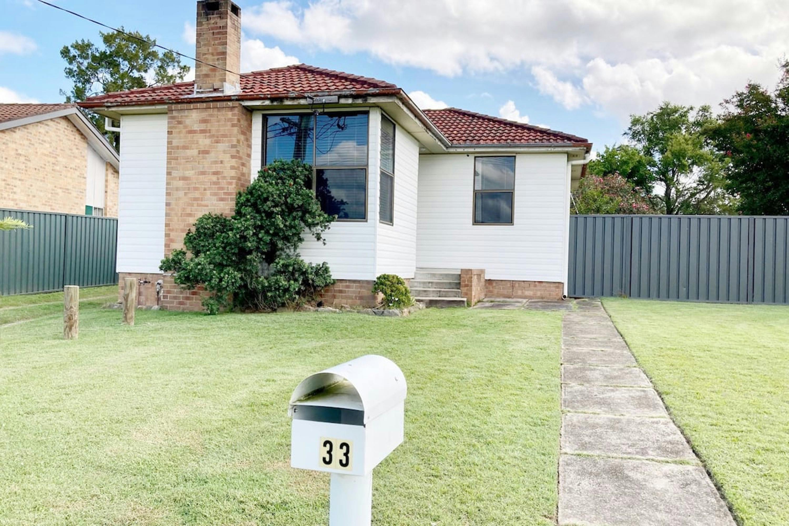the cottage sits on a large corner block with plenty of space