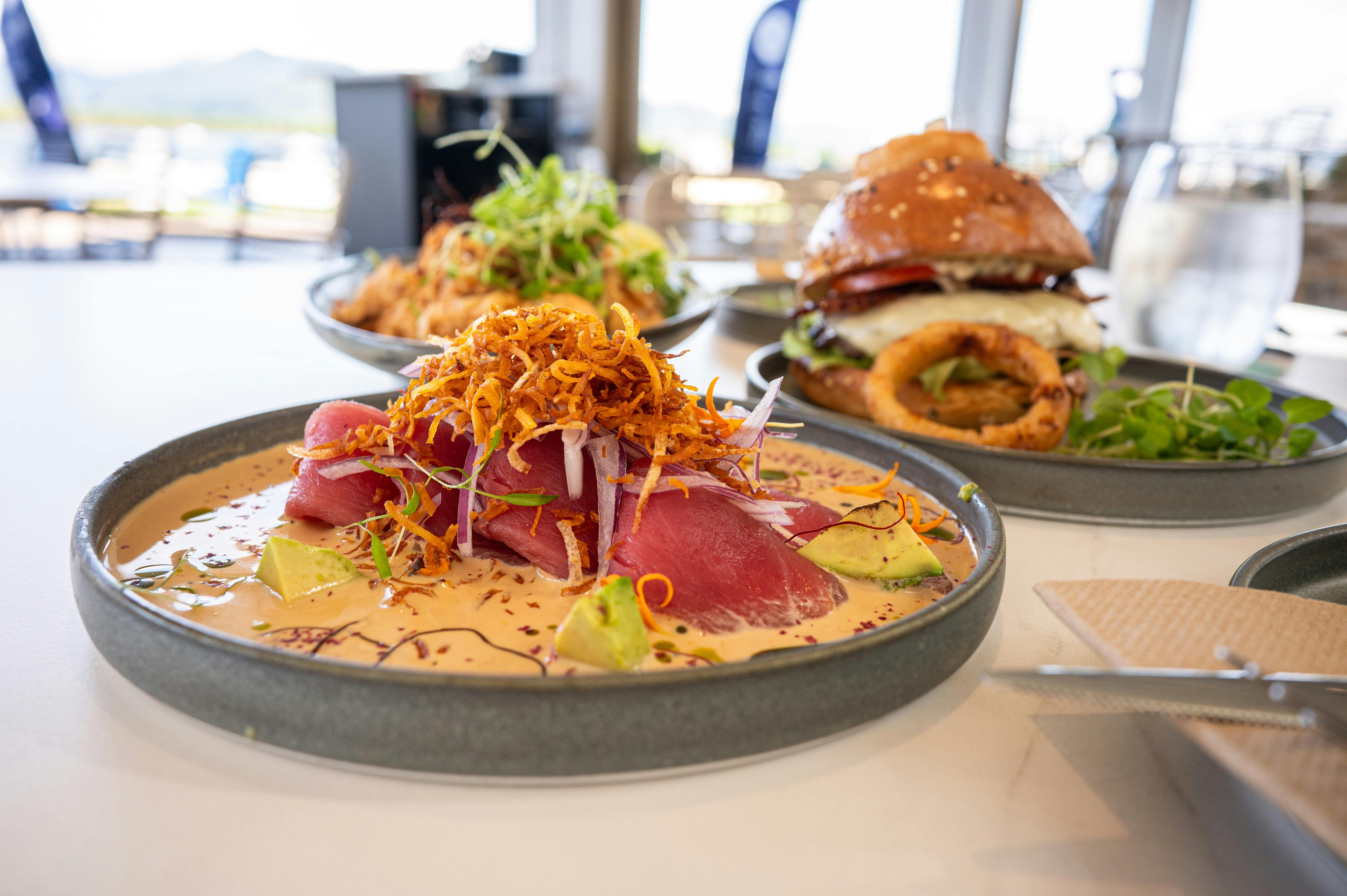 Tuna Nikkei & burger