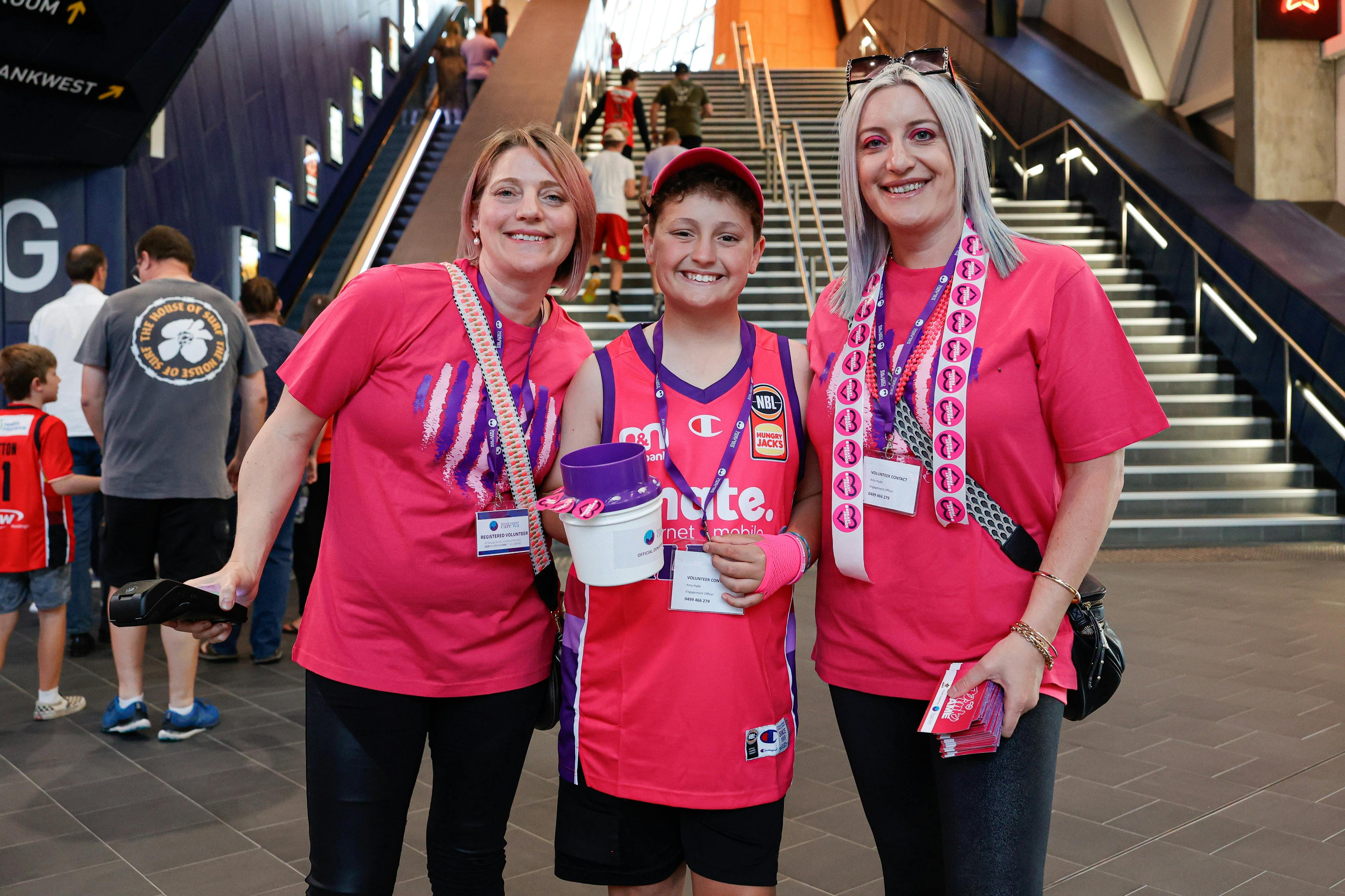 Perth Wildcats v South East Melbourne Phoenix- Pink Game for BCCWA