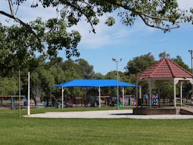 Rotunda and Playground at the Jamestown Memorial Park