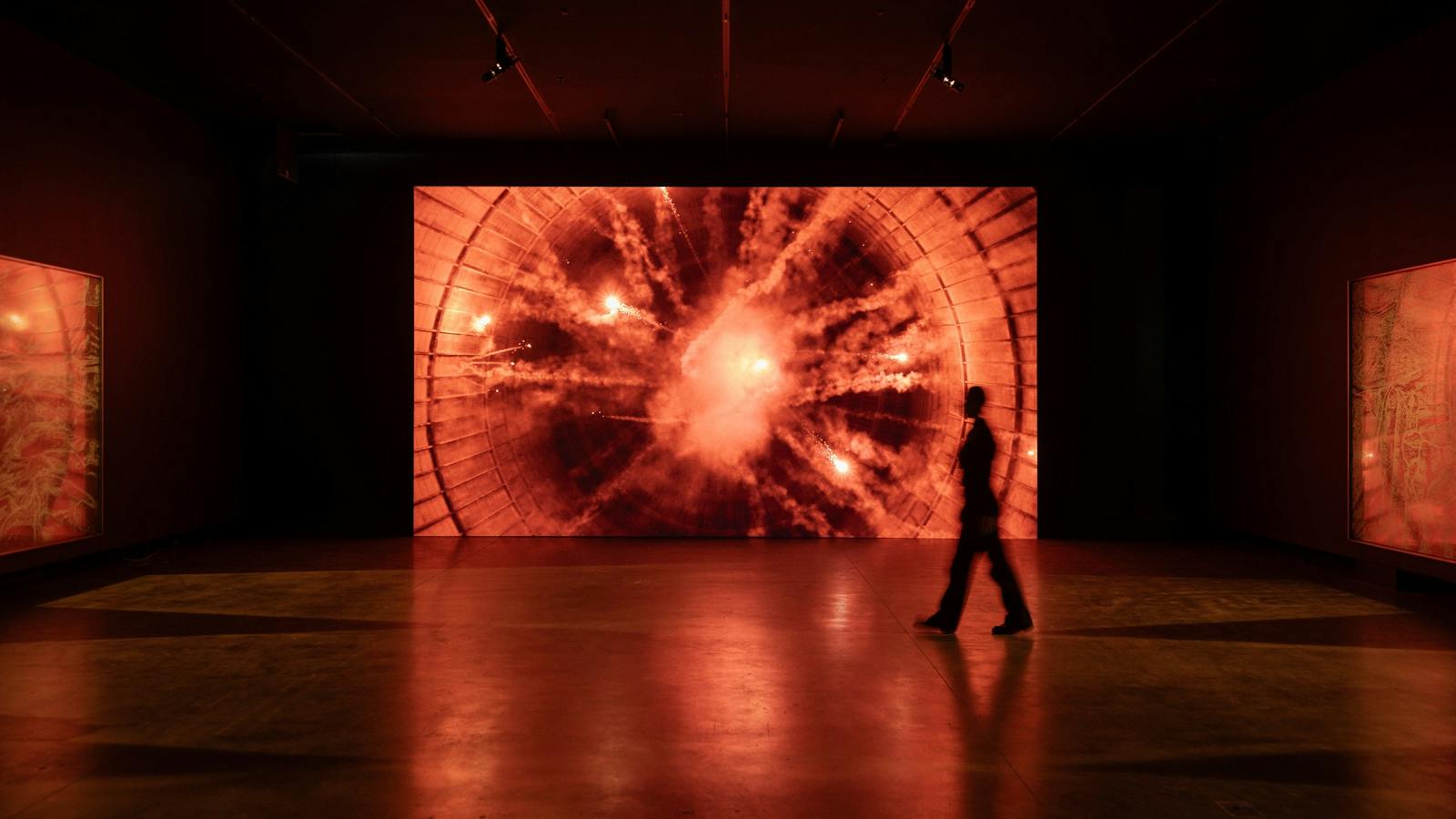 Controlled Burn (film still), 2022, Julian Charrière 4K film, 16:9 aspect ratio, 3D ambisonics sound