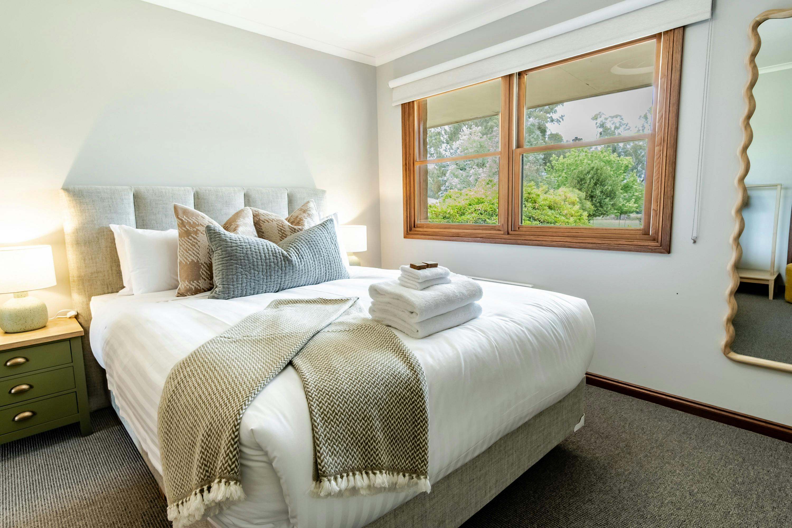 Second bedroom at Buffalo Bliss with Alpine Valley Getaways