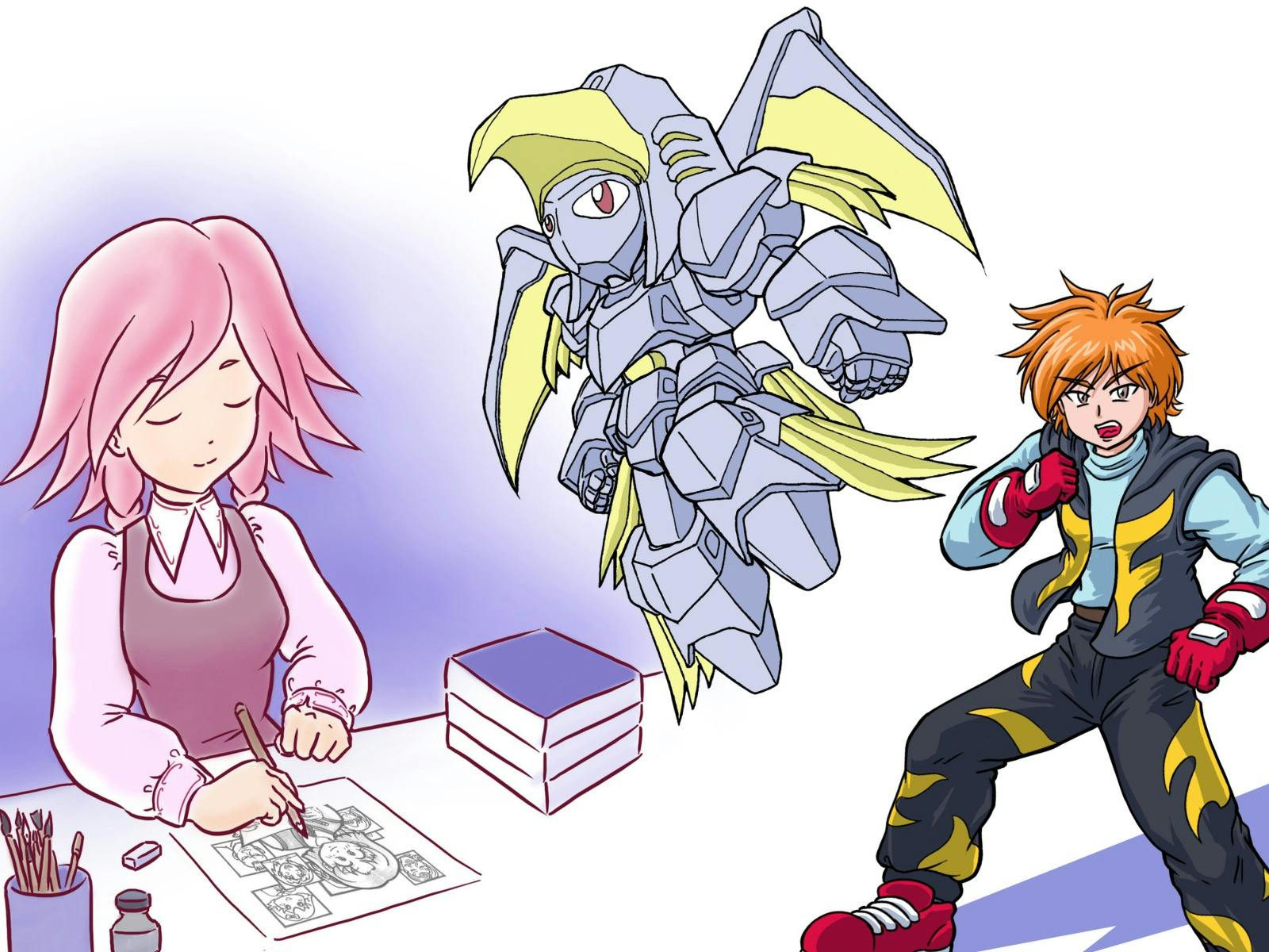The Creativerse 2026 Program Item: Manga drawing and Comic Panelling Workshops