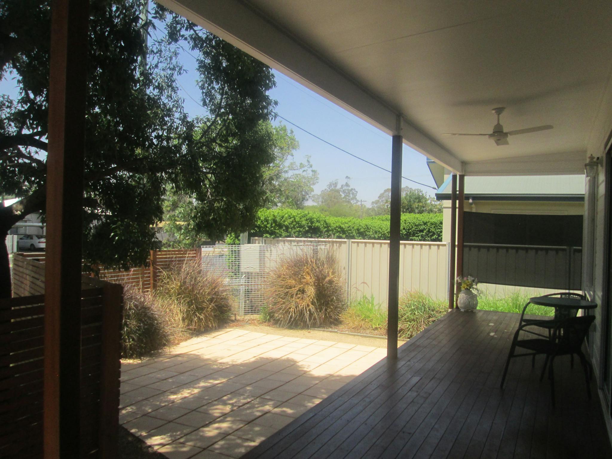 large courtyard and full verandah to enjoy the tranquility of country life.