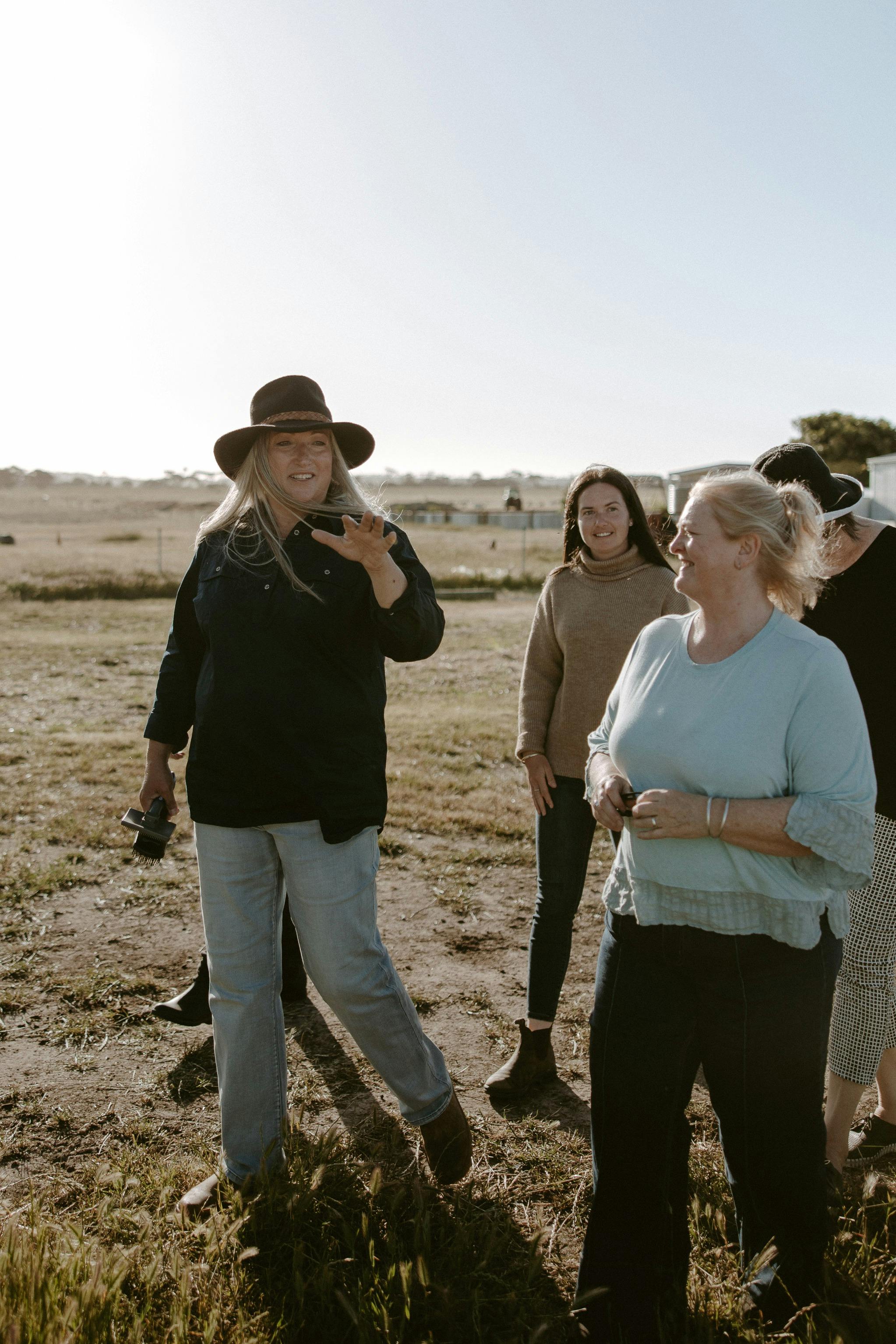Learn about the farm animals in an interactive farm show