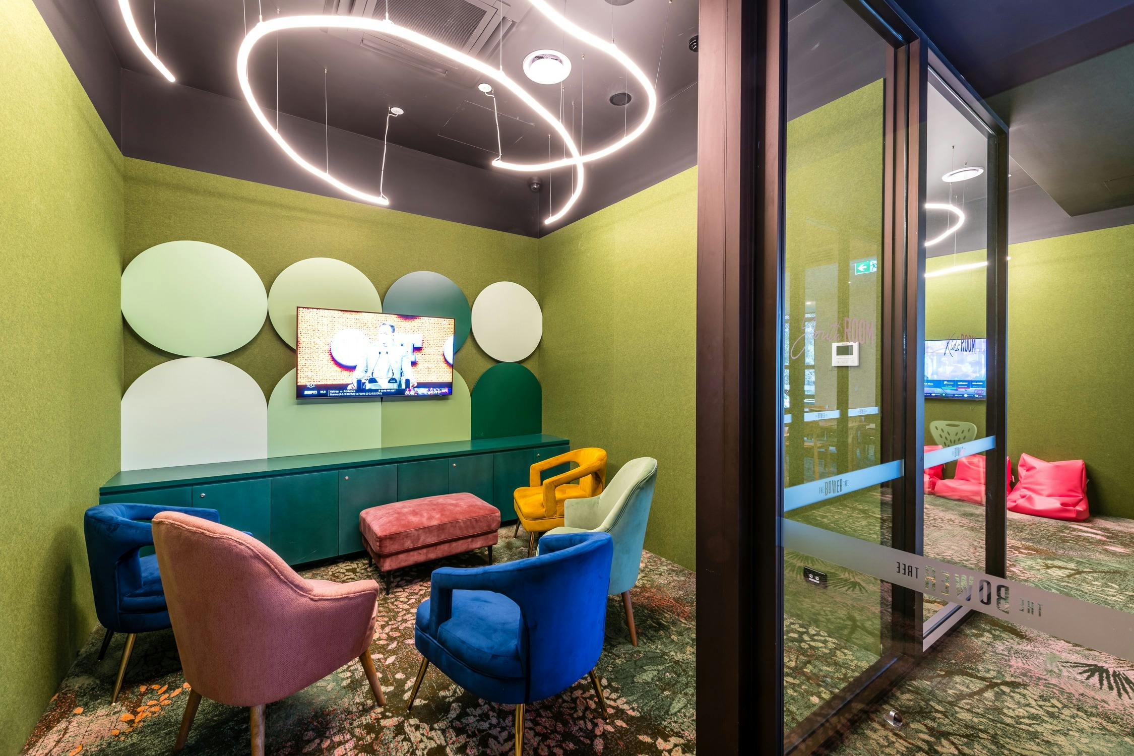 Kids Room (12 years & under) & Youth Zone (13 to 17 years), 2 areas for our young patrons to chill