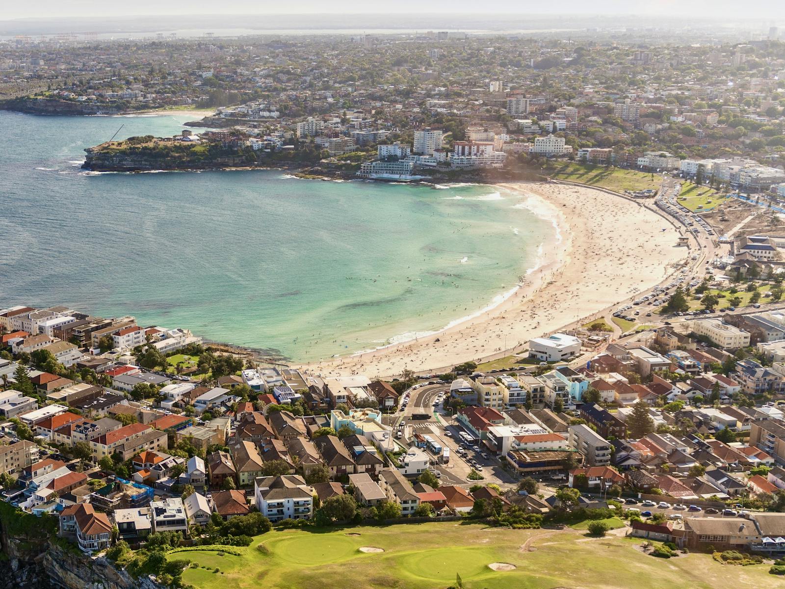 Helicopter Ride Sydney over Bondi Beach