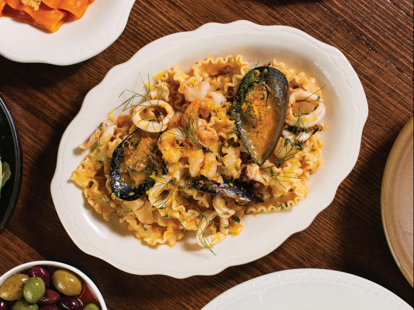 FRUITTI DI MARE MAFALDINE