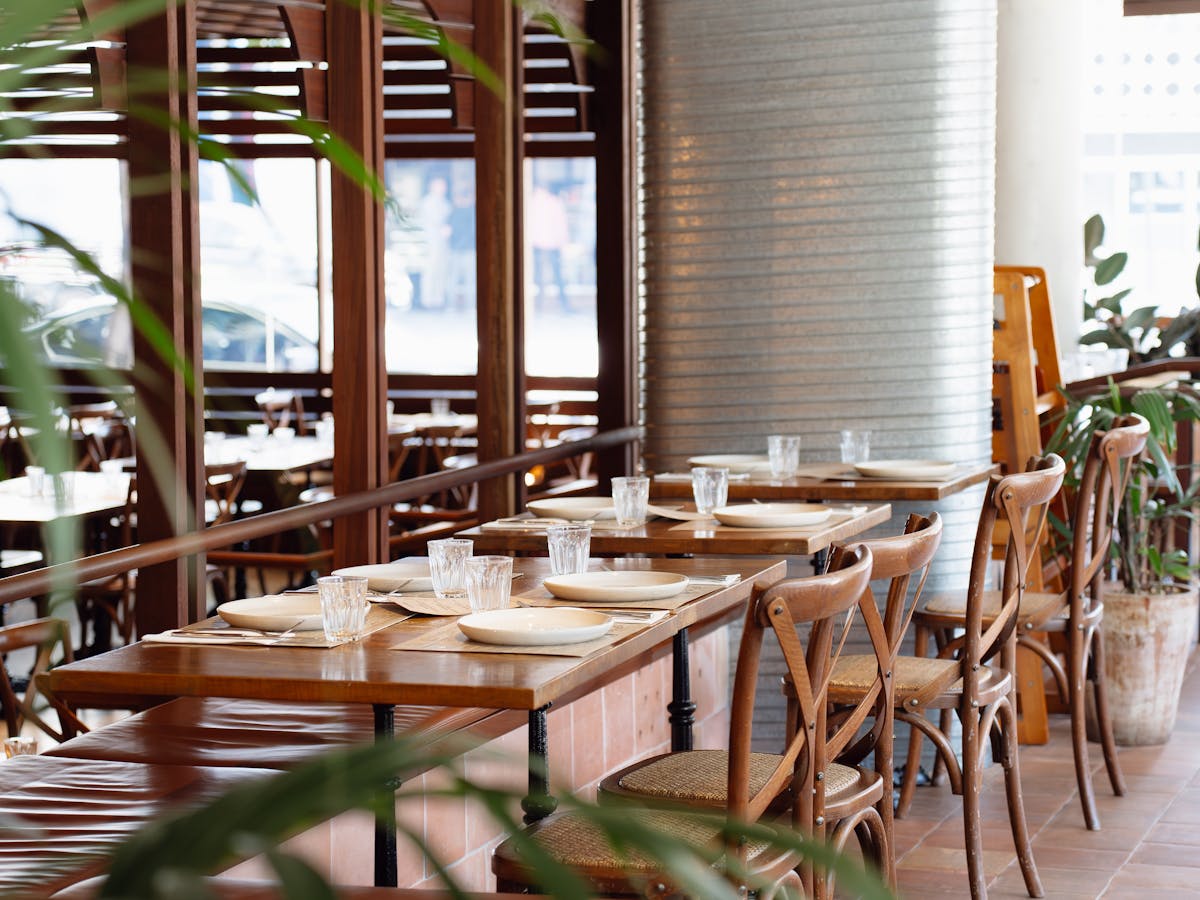 Terrace seating