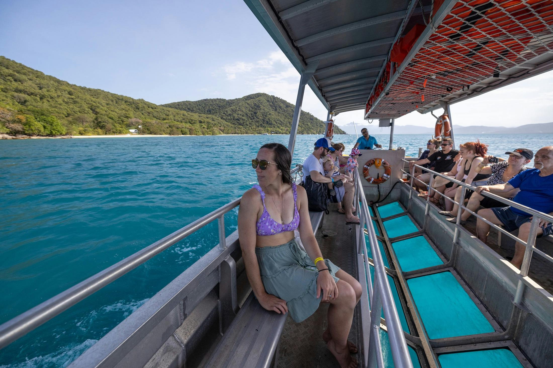 Fitzroy Island Resort Glass Bottom Boat