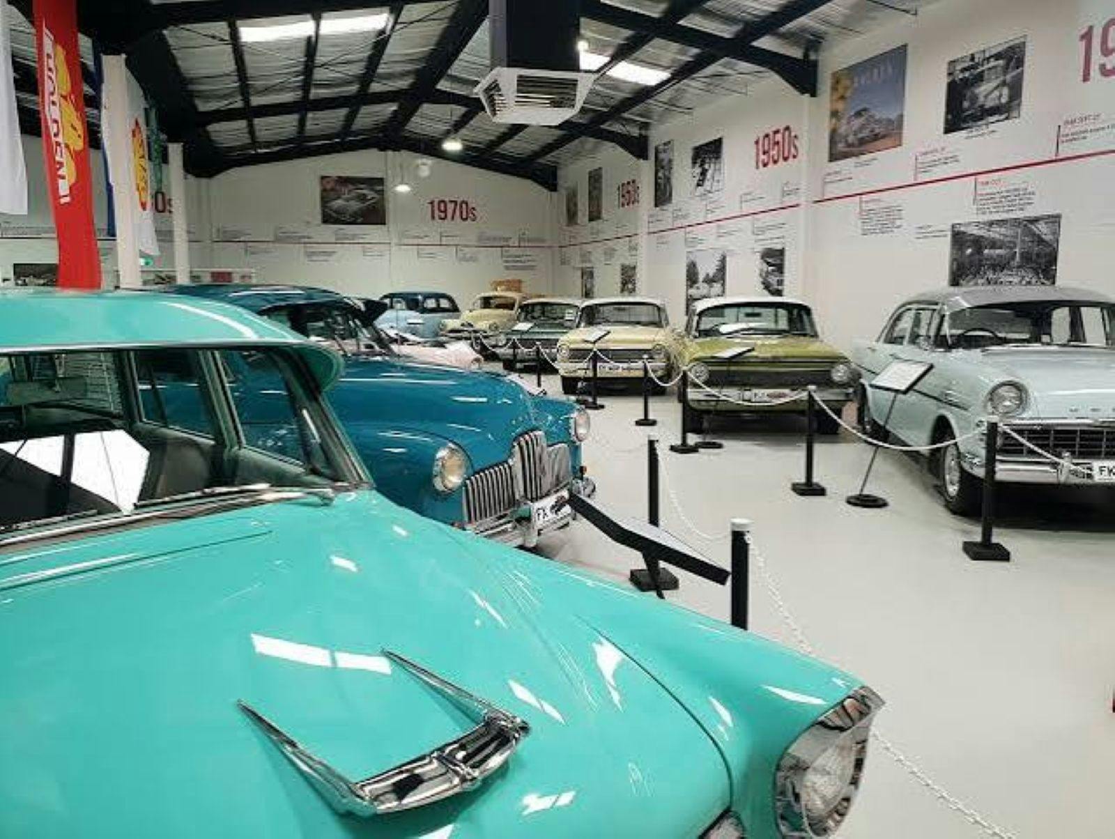 Image of Holden cars at Mildura Holden Museum