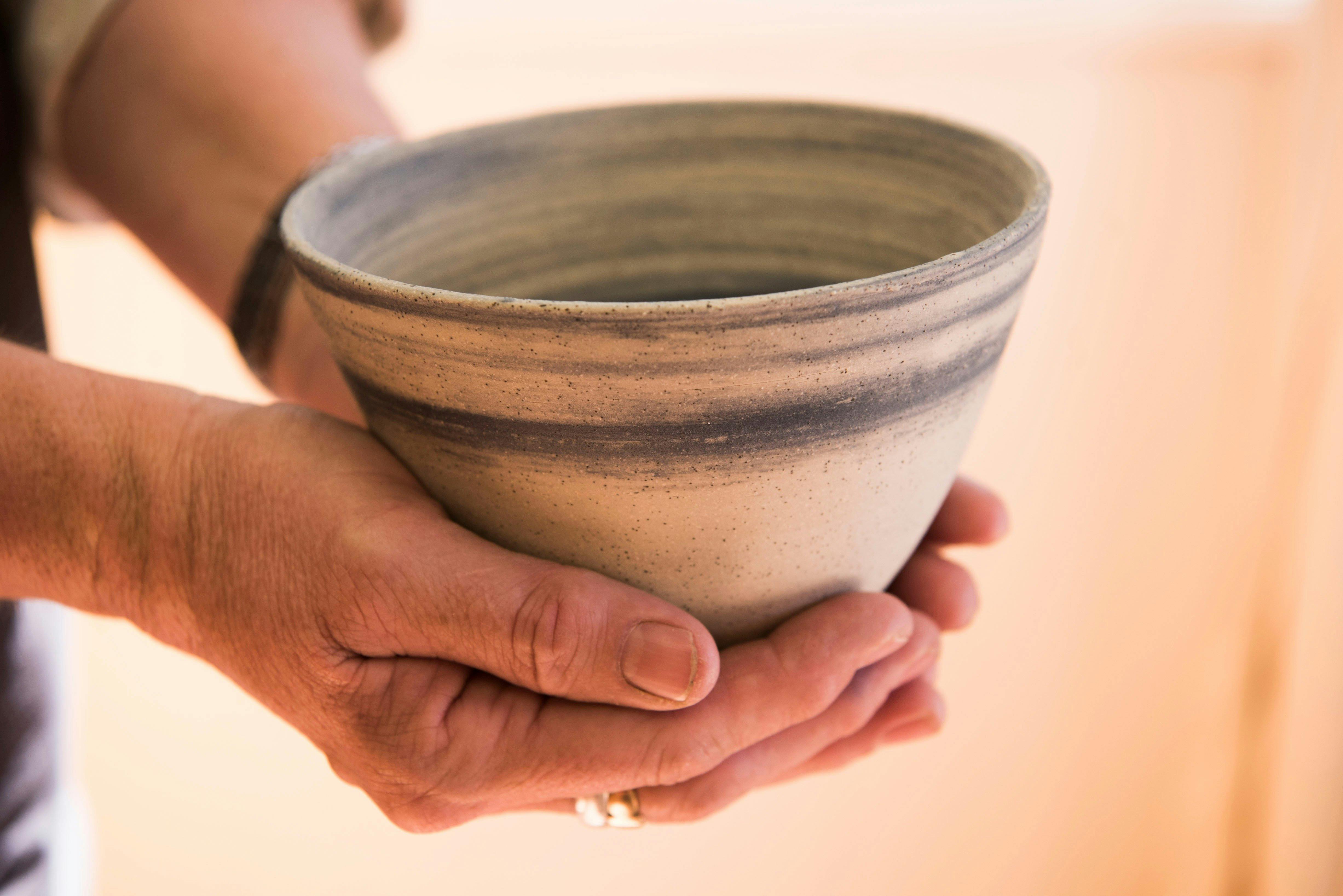 Wheel thrown pottery made in Mudgee