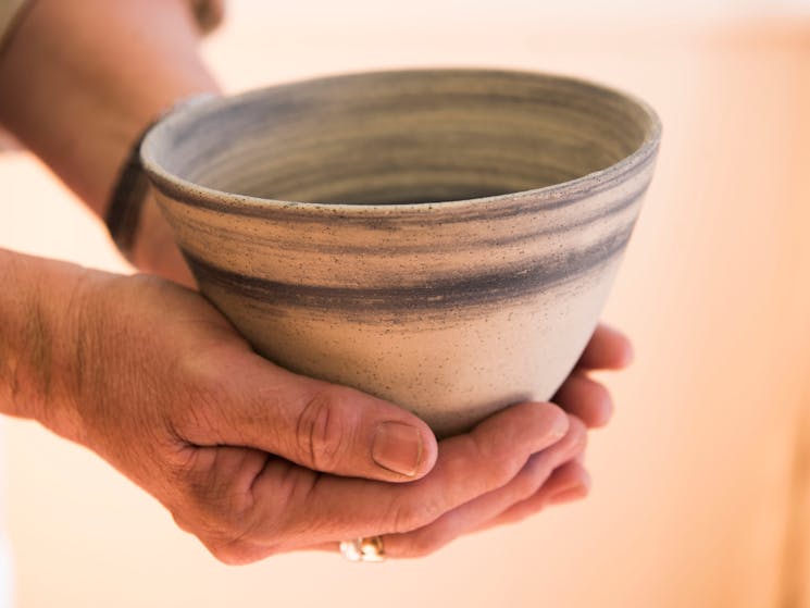 Wheel thrown pottery made in Mudgee