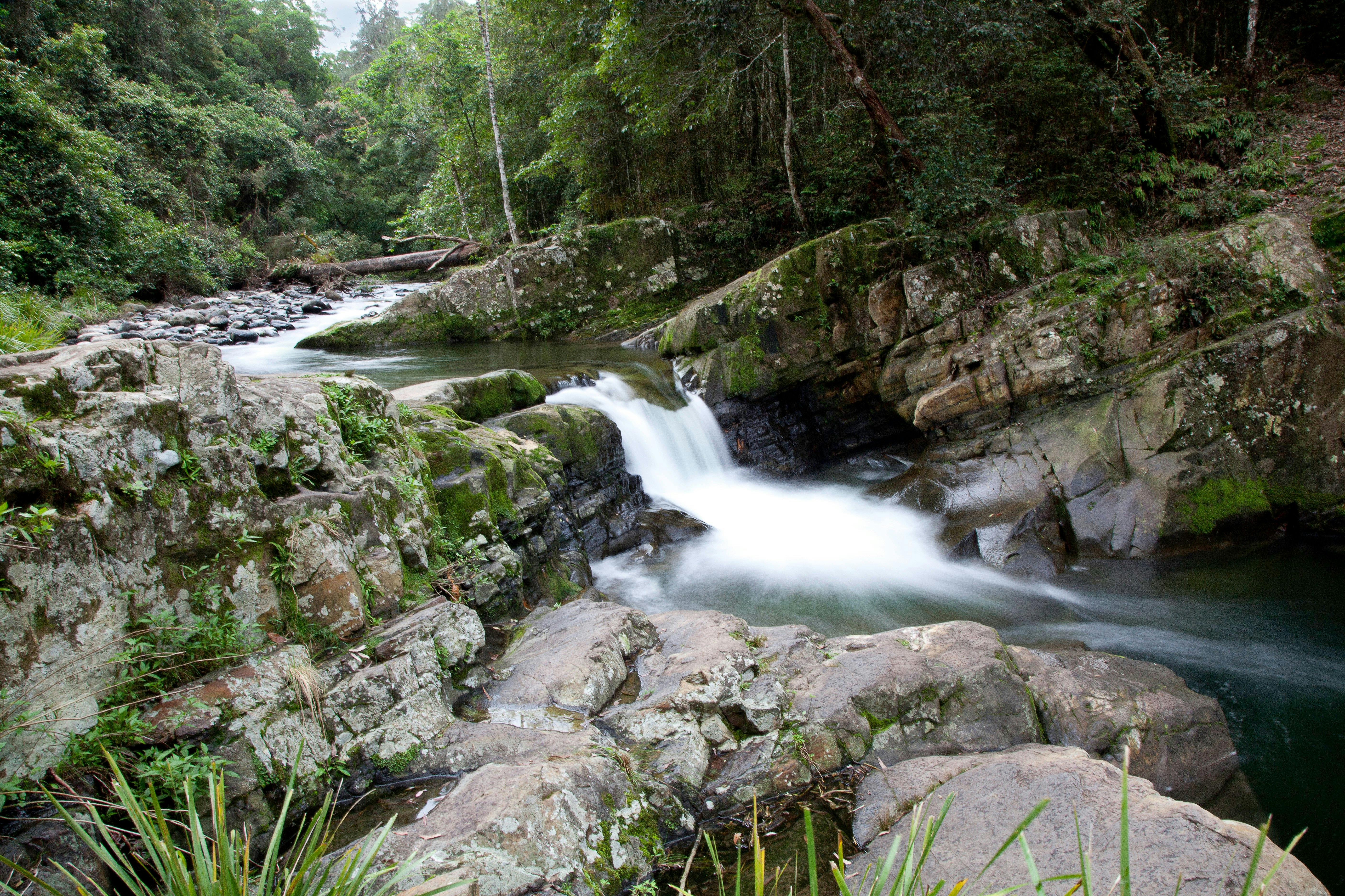 Cascades of the Allyn River at Ladies Well