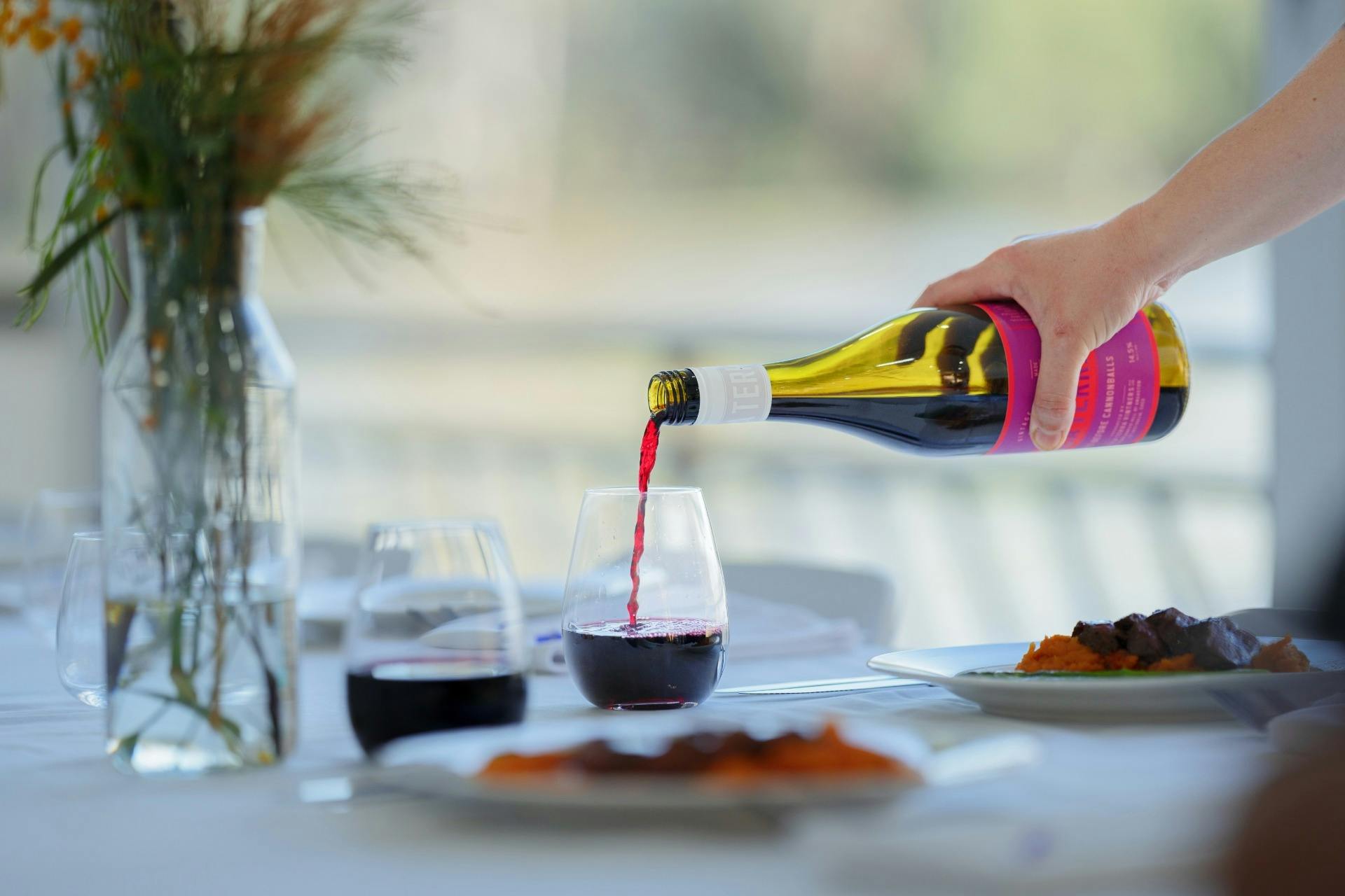 Local wines paired with creative native inspired meals