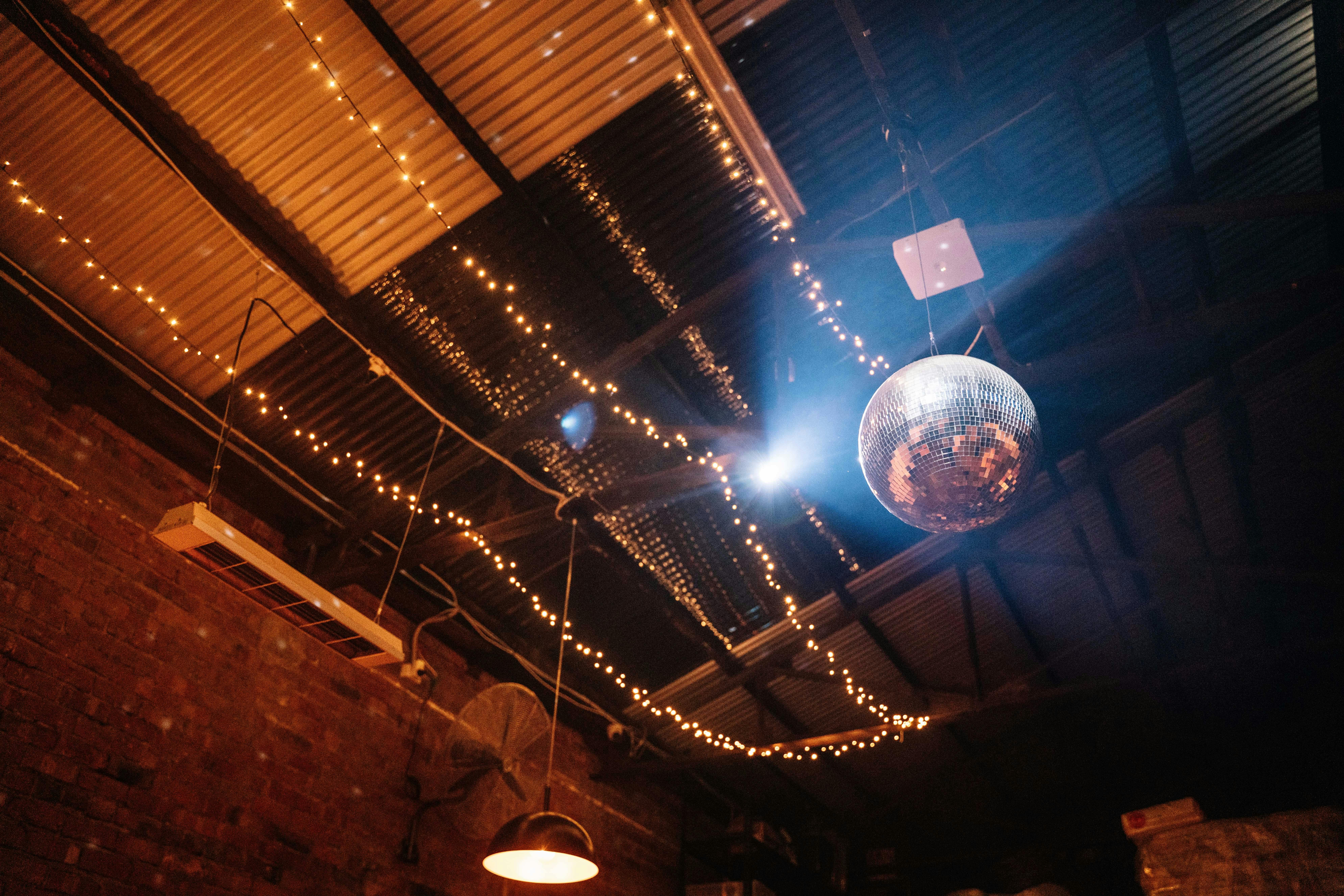 Discoball included