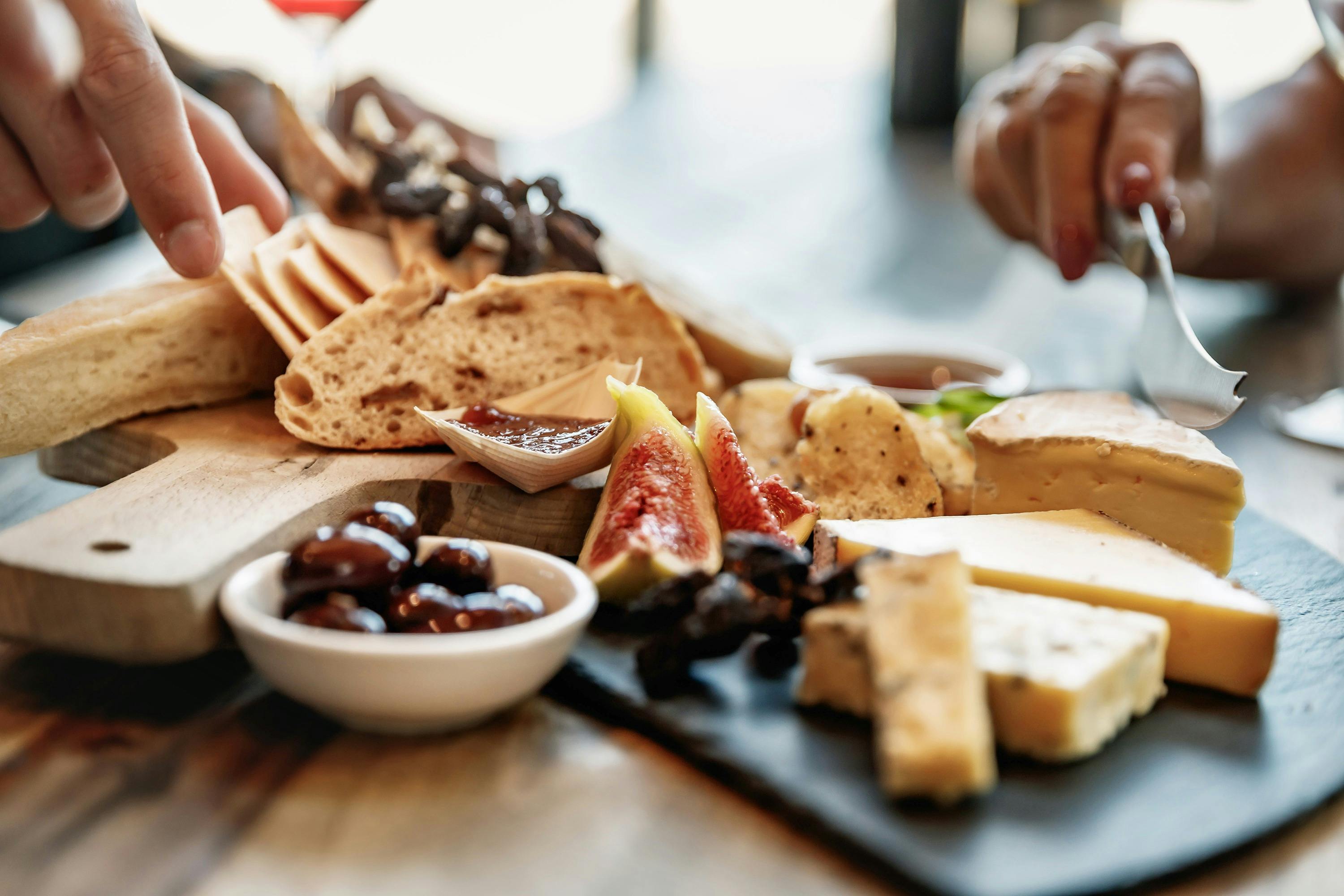 Tasting local produce on a wine tour with Up Close and Local Tours