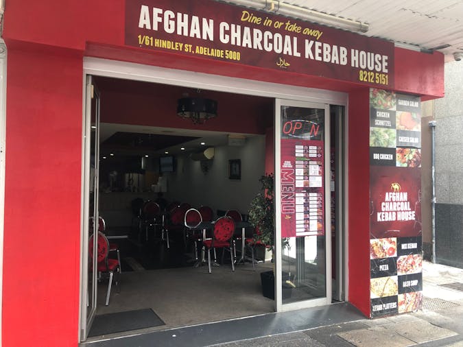 Afghan charcoal kebab house
