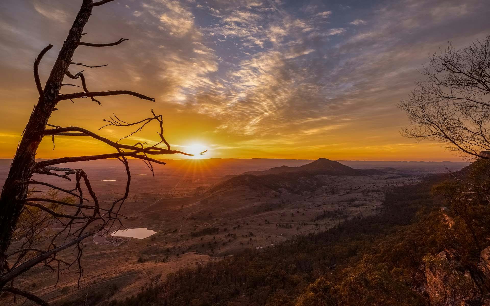 Arcadia Valley sunset