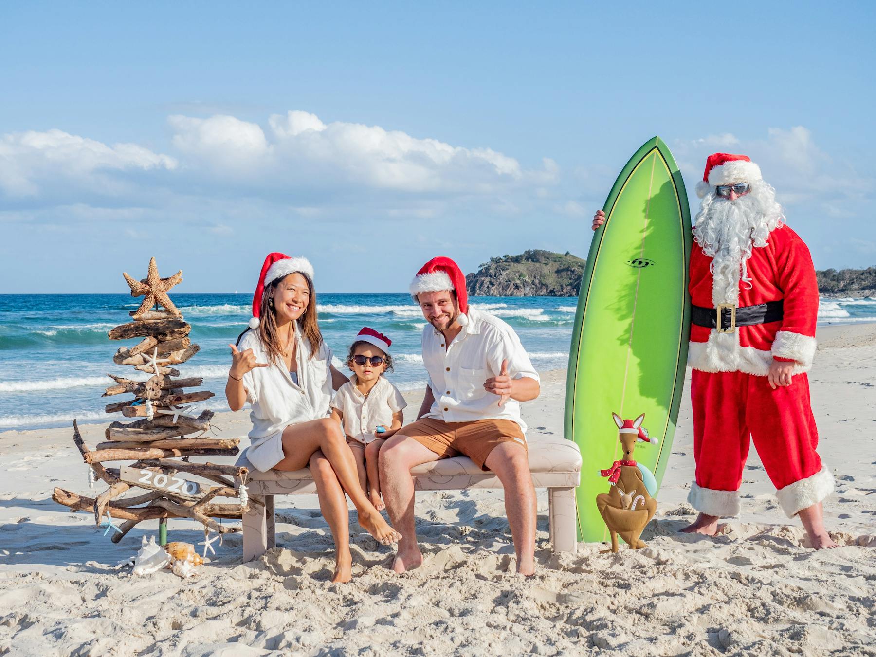Cabarita Santa on the Beach