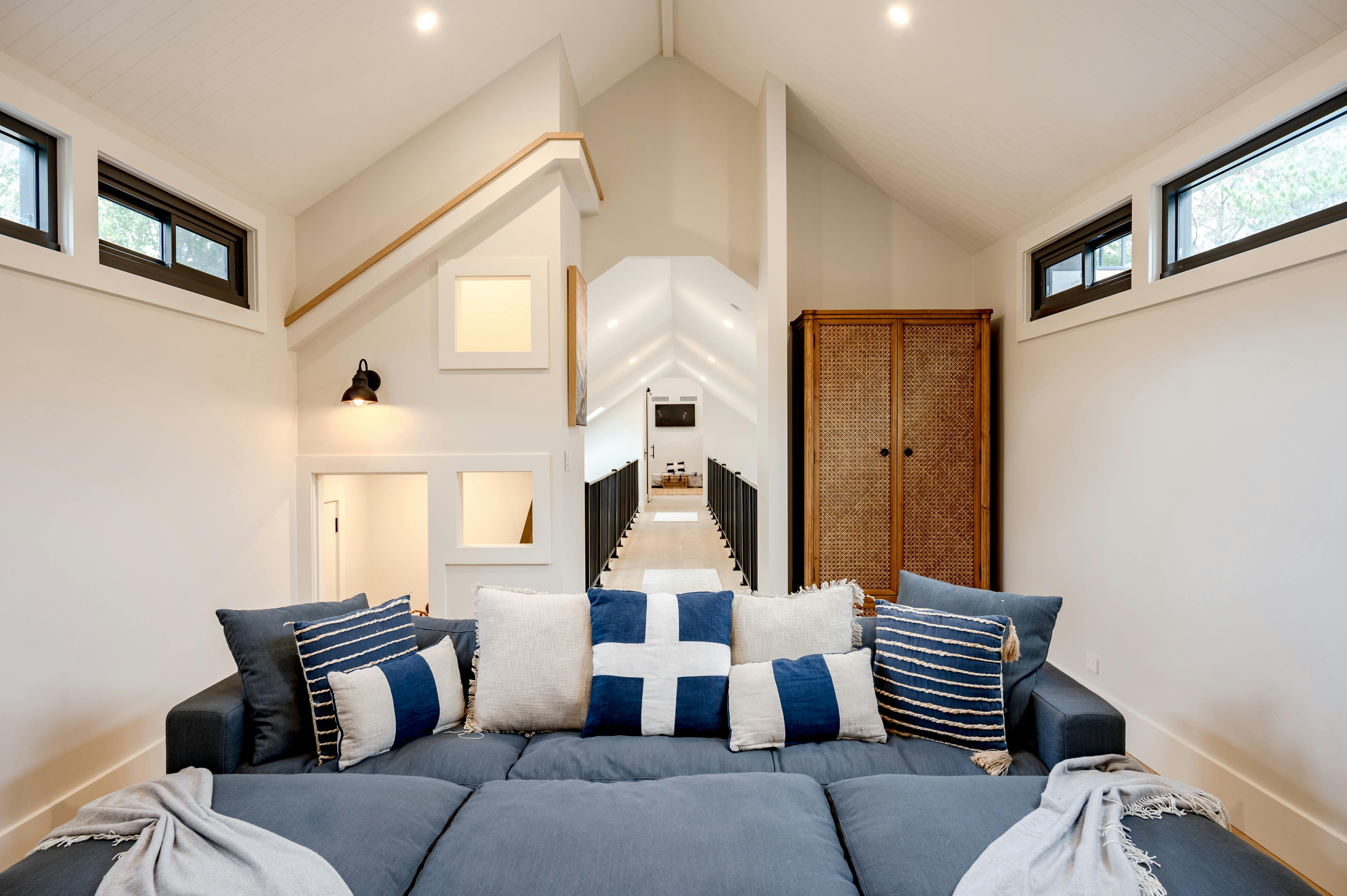 Kids play room with double story cubby