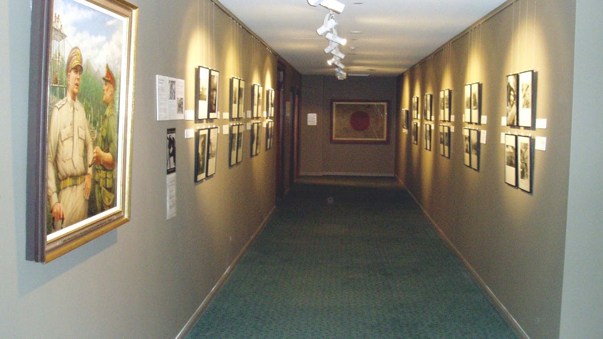 MacArthur Museum Interior