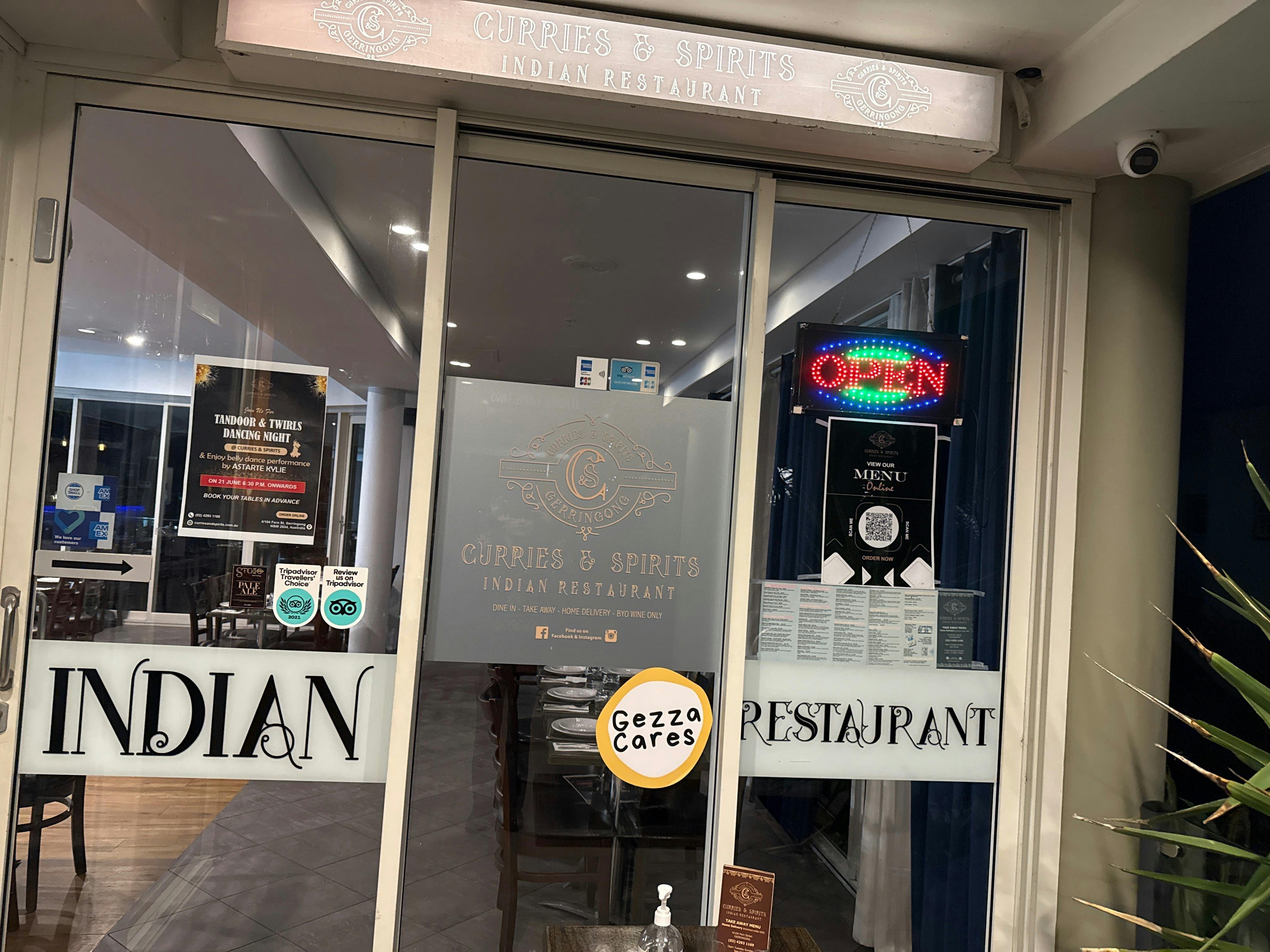 Curries and Spirits Indian Restaurant