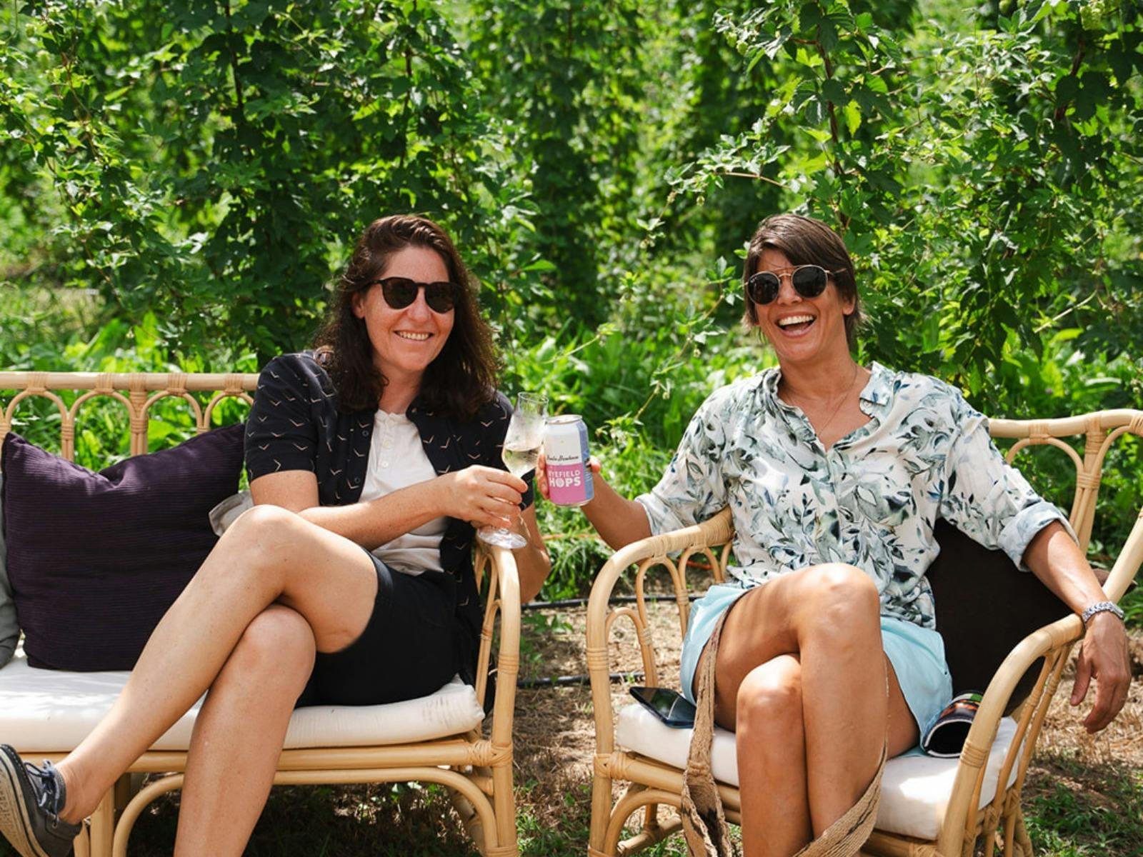 Ryefield Hops - Dine in the Bines