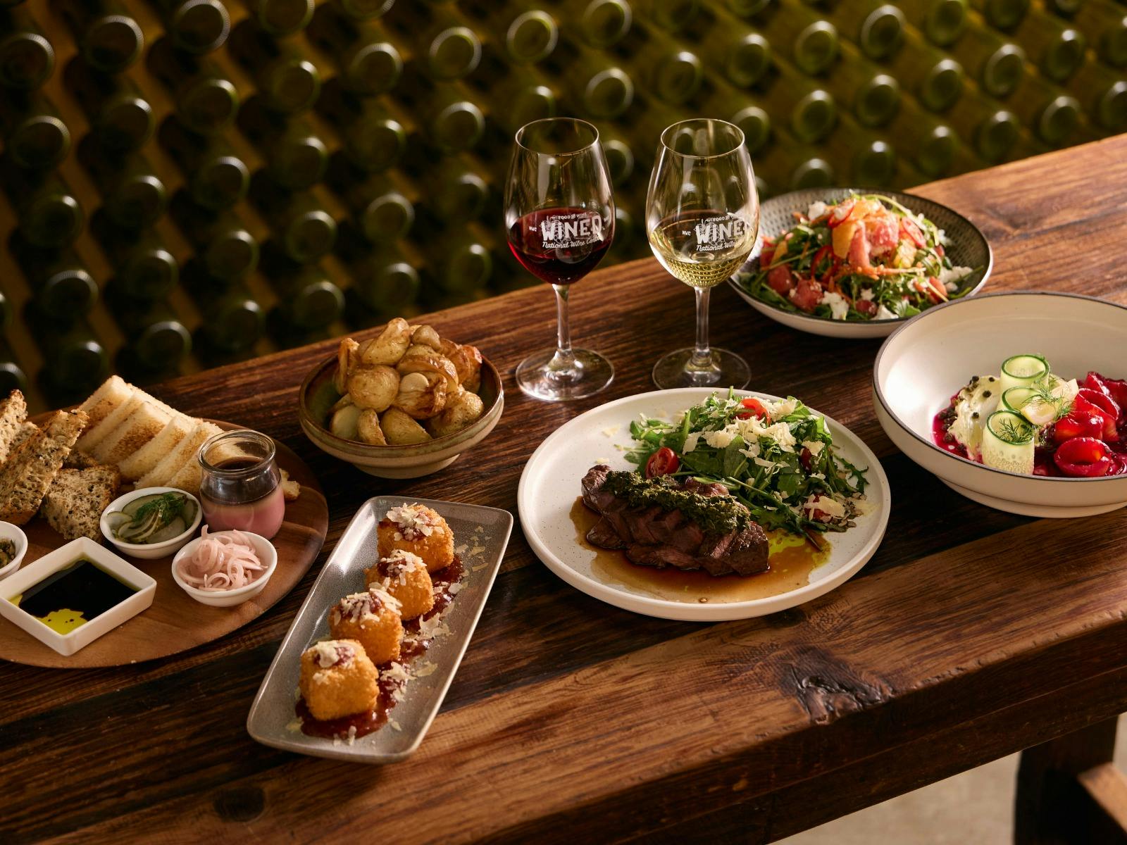 Enjoy our Signature Feed Me Menu with Wine Pairing at the special price of $215 for two