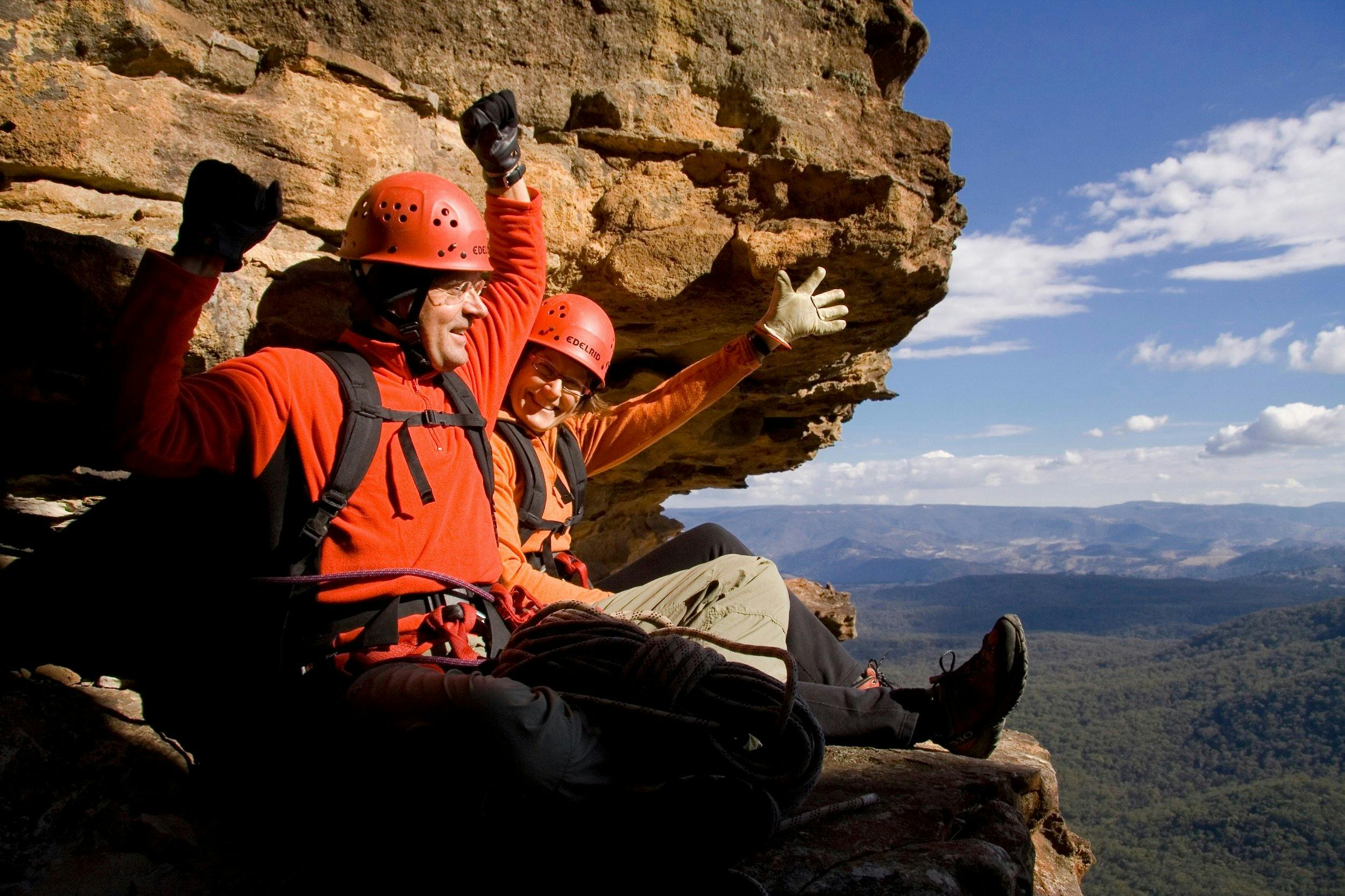 Abseiling Rockclimbing Expedition