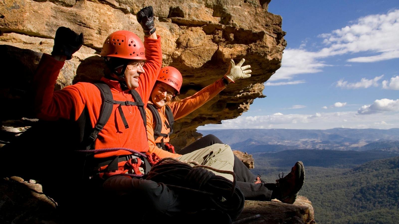 Abseiling Rockclimbing Expedition