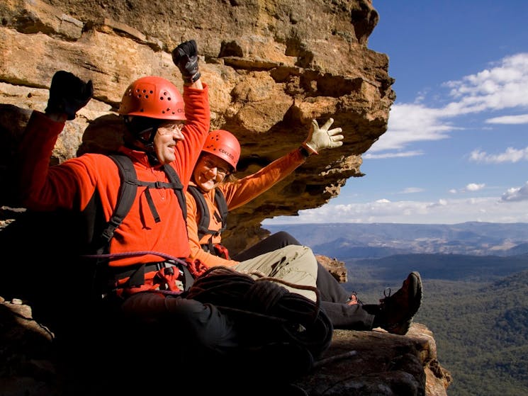 Abseiling Rockclimbing Expedition