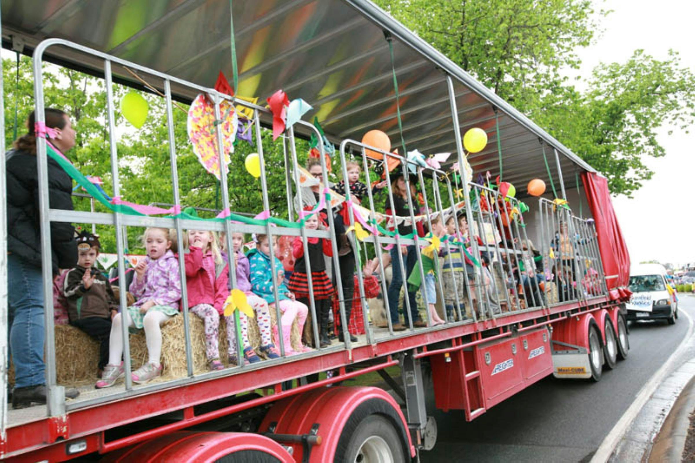 HCF Grand Parade float