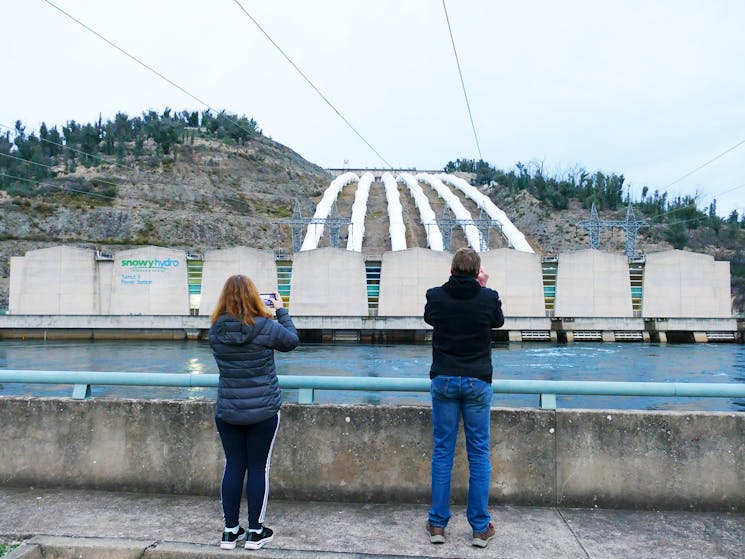 Marvel at the resource sustainable Tumut 3 Power Station - the mighty Snowy Hydro Scheme