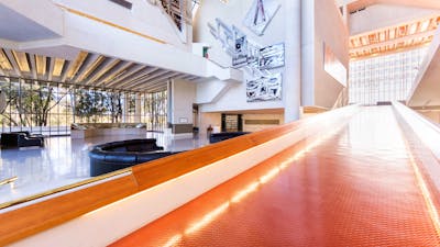 High Court of Australia interior public hall during the day