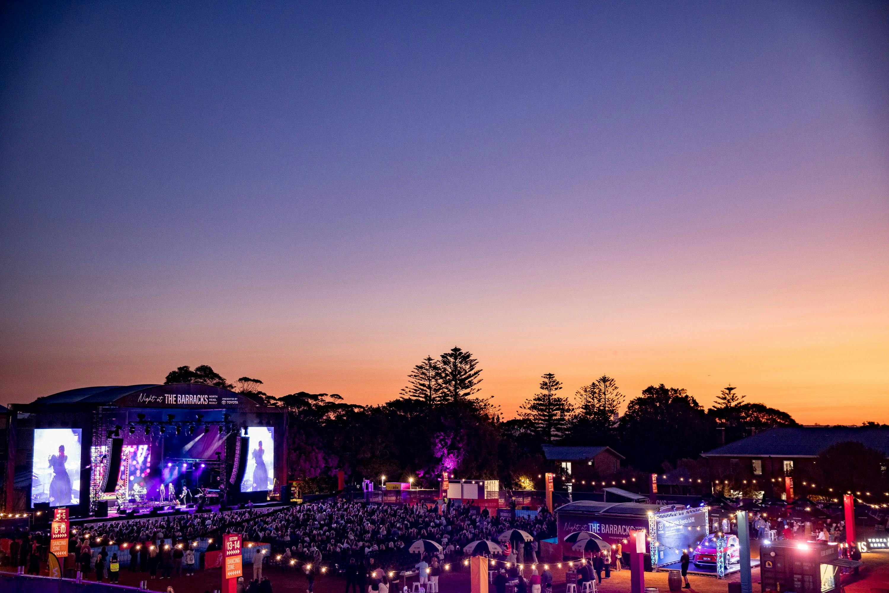Night at The Barracks