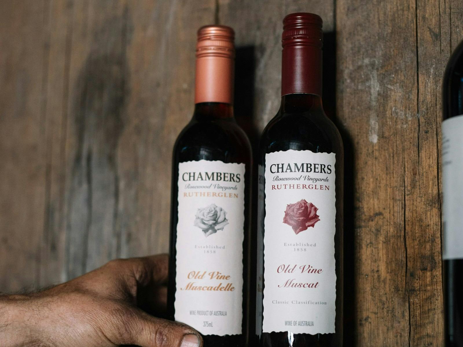 Enjoy a Muscat taste and History Tour around Chambers Winery