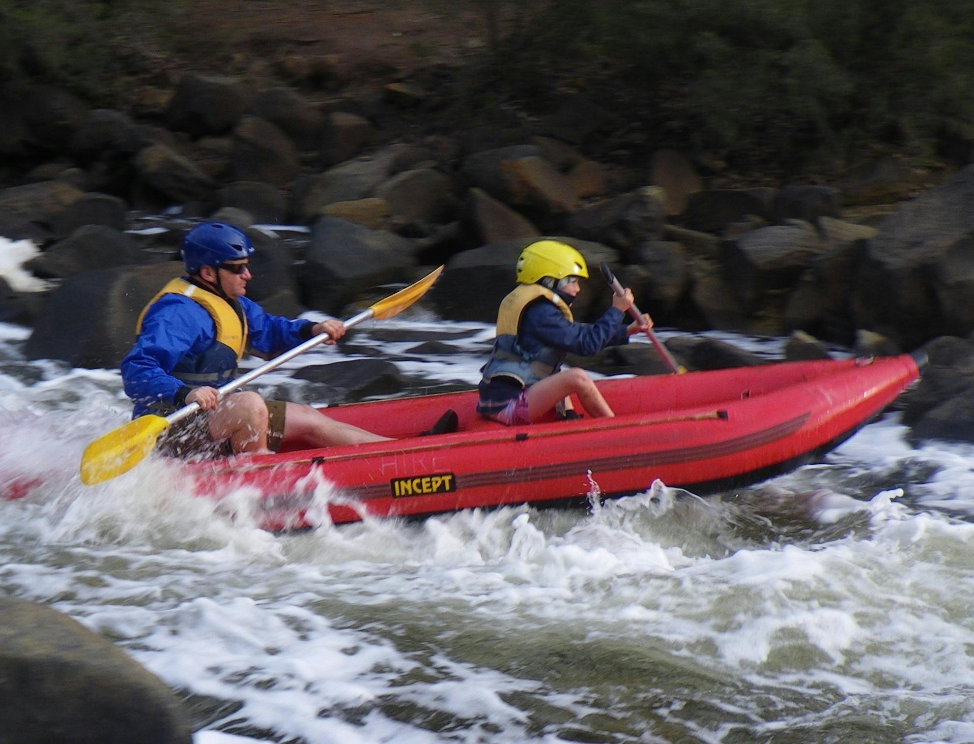 Fast Water Rafting