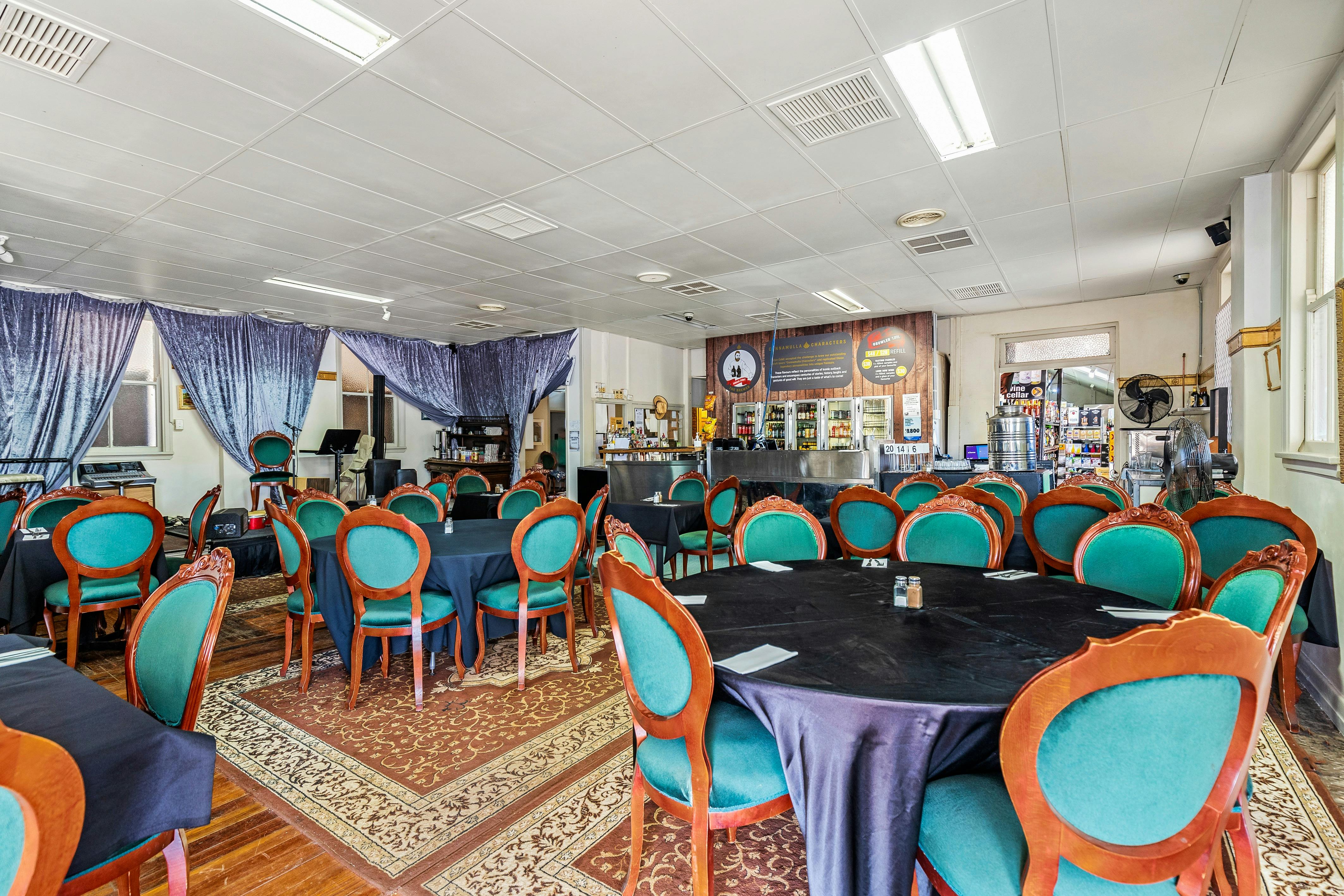 Club Boutique Hotel Cunnamulla Restaurant