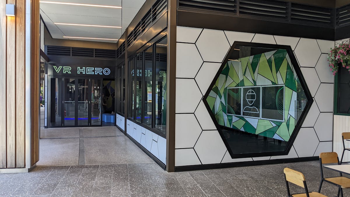 VR Hero exterior